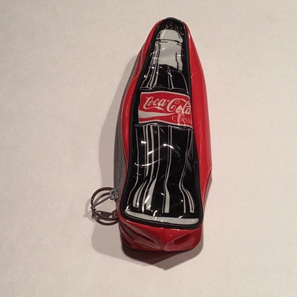 Vintage 1997 Coca Cola Zippered Pencil Case